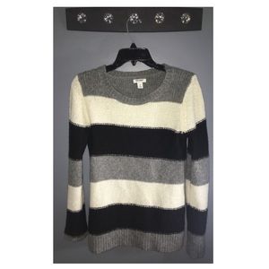 B&W Striped Sweater ϟ